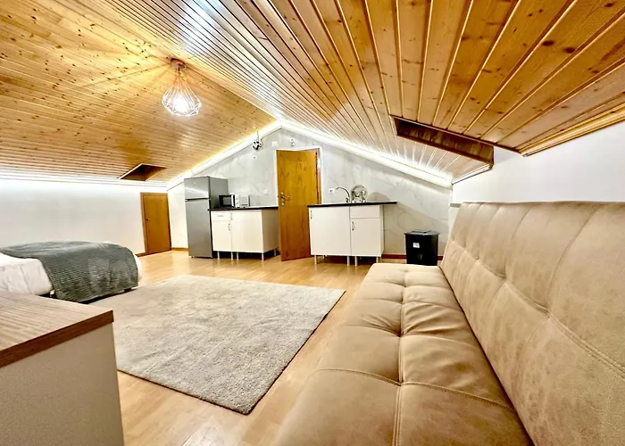 Ubytování v soukromí Estudio Com Cozinha E Casa De Banho! Bragança