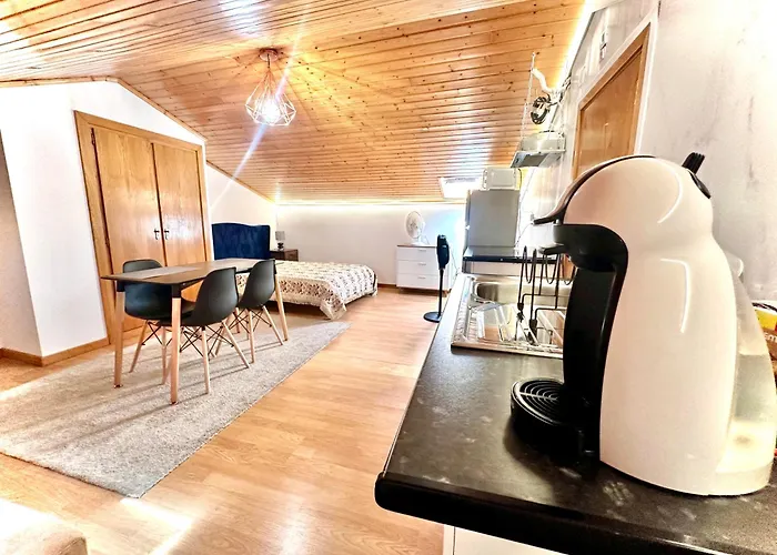 Estudio Com Cozinha E Casa De Banho! Bragança